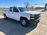 2015 White /Gray Chevrolet Silverado 1500 Work Truck Double Cab 2WD (1GCRCPEC1FZ) with an 5.3L V8 OHV 16V engine, 6-Speed Automatic transmission, located at 17760 Hwy 62, Morris, OK, 74445, (918) 733-4887, 35.609104, -95.877060 - 2015 CHEVY SILVERADO HAS THE 5.3L V8 AND IS RWD. IT FEATURES A KEYLESS ENTRY REMOTE, POWER WINDOWS, POWER MIRRORS, POWER LOCKS, AM/FM STEREO, PANDORA RADIO, AUX PORT, USB PORT, TRACTION CONTROL, CRUISE CONTROL, BACK UP CAMERA, BED COVER, BED LINER, AND HITCH. IT RUNS ON CNG (COMPRESSED NATURAL GAS) - Photo#2